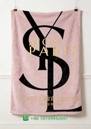 Yves Saint Laurent Throw Blankets